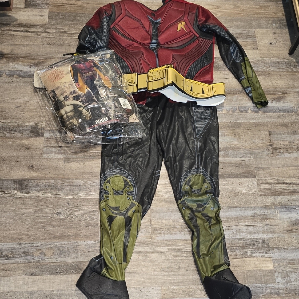 Mens‎ DC Comics Robin Costume Missing Cape